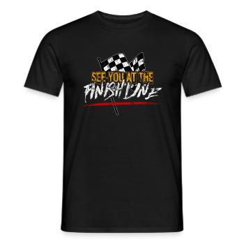 automobile - Men's T-Shirt - black - Front - AI Model Male 178 light (178cm)