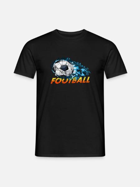 Soccer - Men's T-Shirt - black