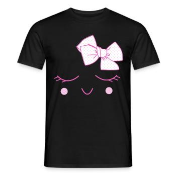 Kinder - Männer T-Shirt - Schwarz - Vorne - AI Model Male 178 light (178cm)