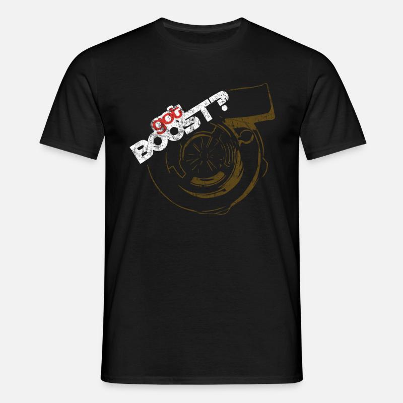 Auto - Männer T-Shirt - Schwarz