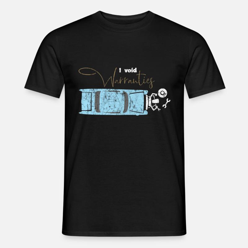 Auto - Männer T-Shirt - Schwarz