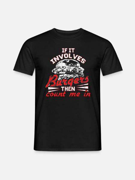Dire nourriture - T-shirt homme - noir