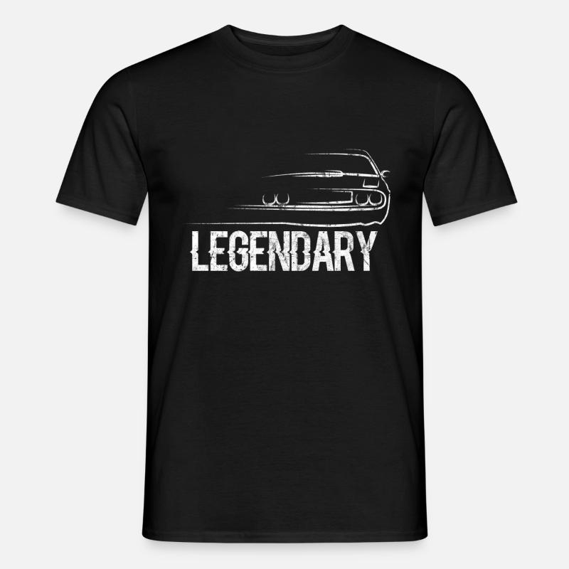 Car engine gift idea - Men's T-Shirt - black