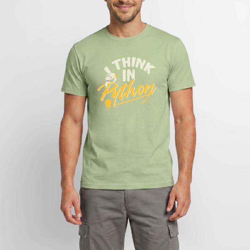 Python Programmierer Men's T-Shirt
