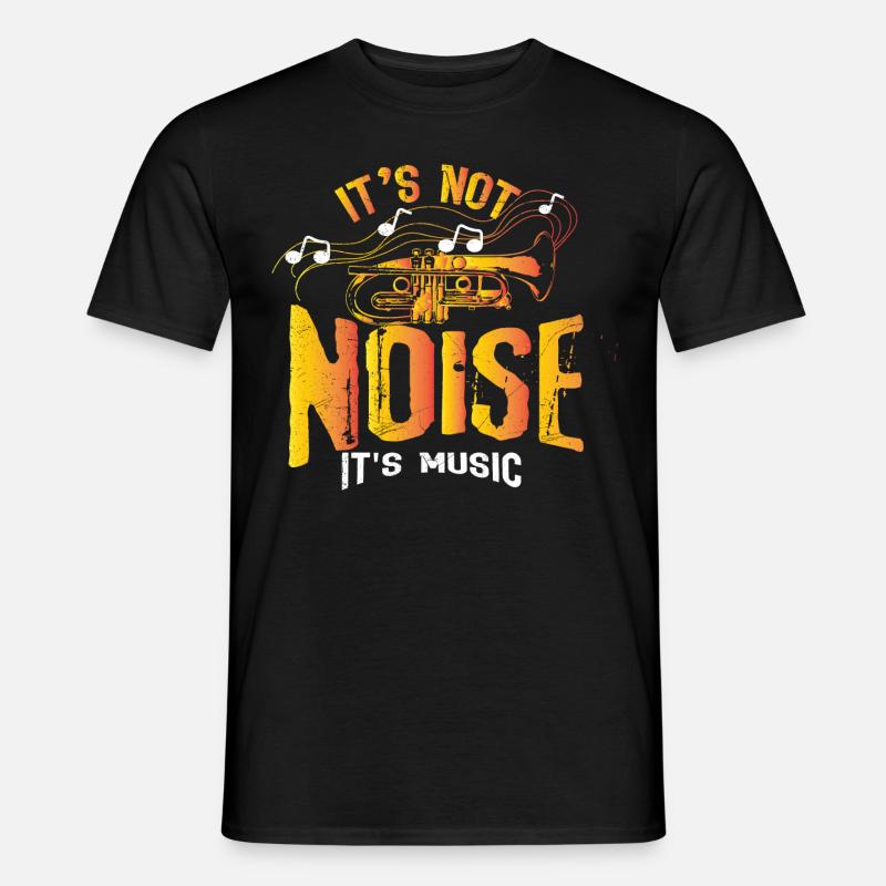 Trompete Geschenk - Männer T-Shirt - Schwarz