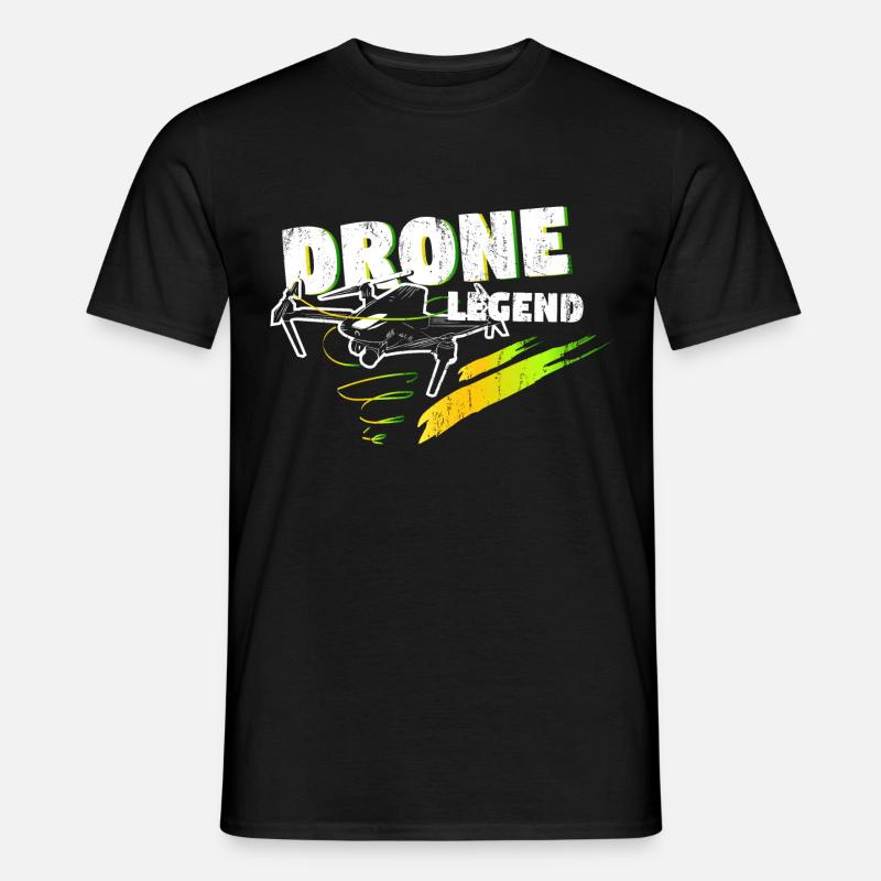 Drone hobby gift - Men’s T-shirt - black