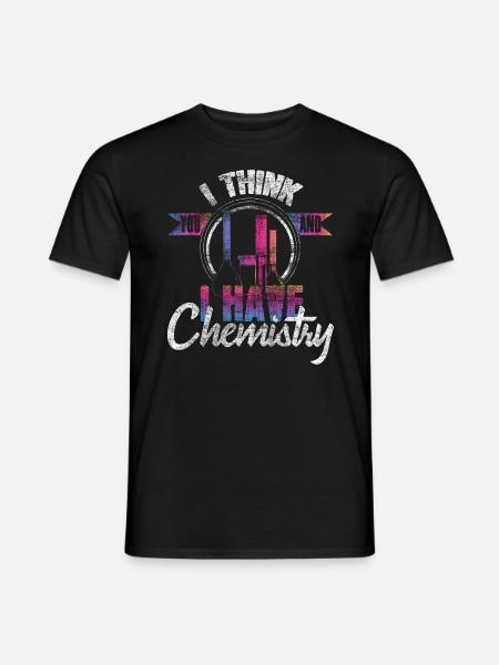 Chemistry chemist gift - Men's T-Shirt - black