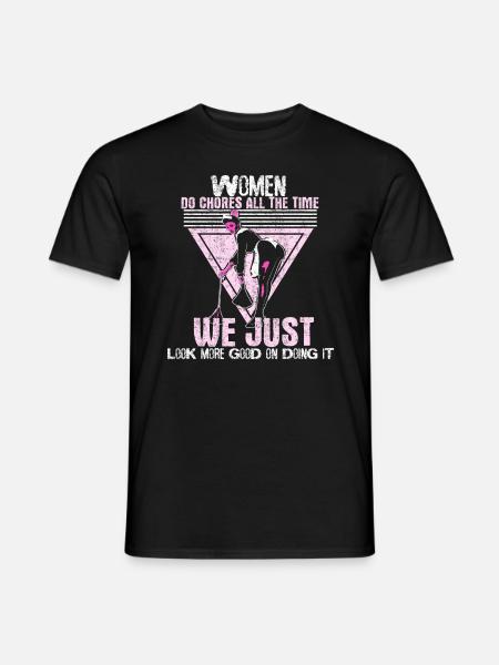 Housekeeping cleaning - Men's T-Shirt - black
