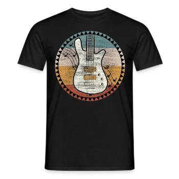 Bass guitariste orchestre cadeau - T-shirt homme - noir - Devant - AI Model Male 178 light (178cm)