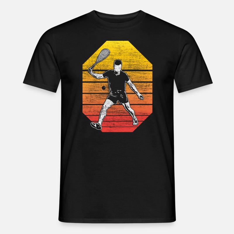 Squash Squash Player Game - Men’s T-shirt - black