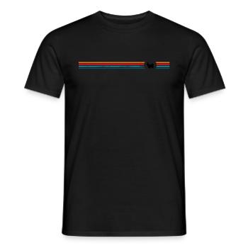 Shih Tzu amoureux des chiens Retro vintage Idée cadeau - T-shirt homme - noir - Devant - AI Model Male 178 light (178cm)