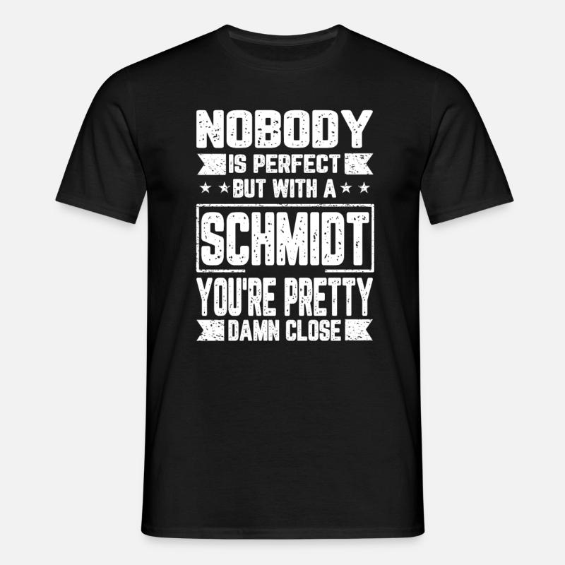 Schmidt Nessuno è un regalo perfetto - Maglietta da uomo - nero