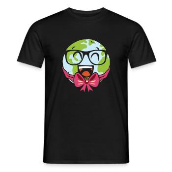 Peace Love Save Our Planet Earth - Männer T-Shirt - Schwarz - Vorne - AI Model Male 178 light (178cm)