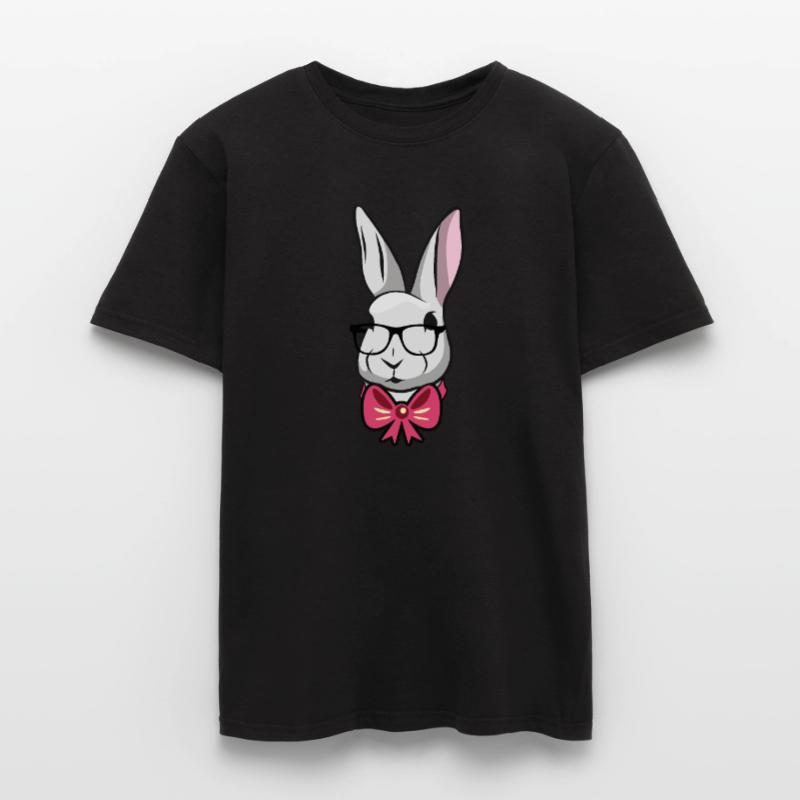 Cute Easter Rabbit Fly Men's T-Shirt