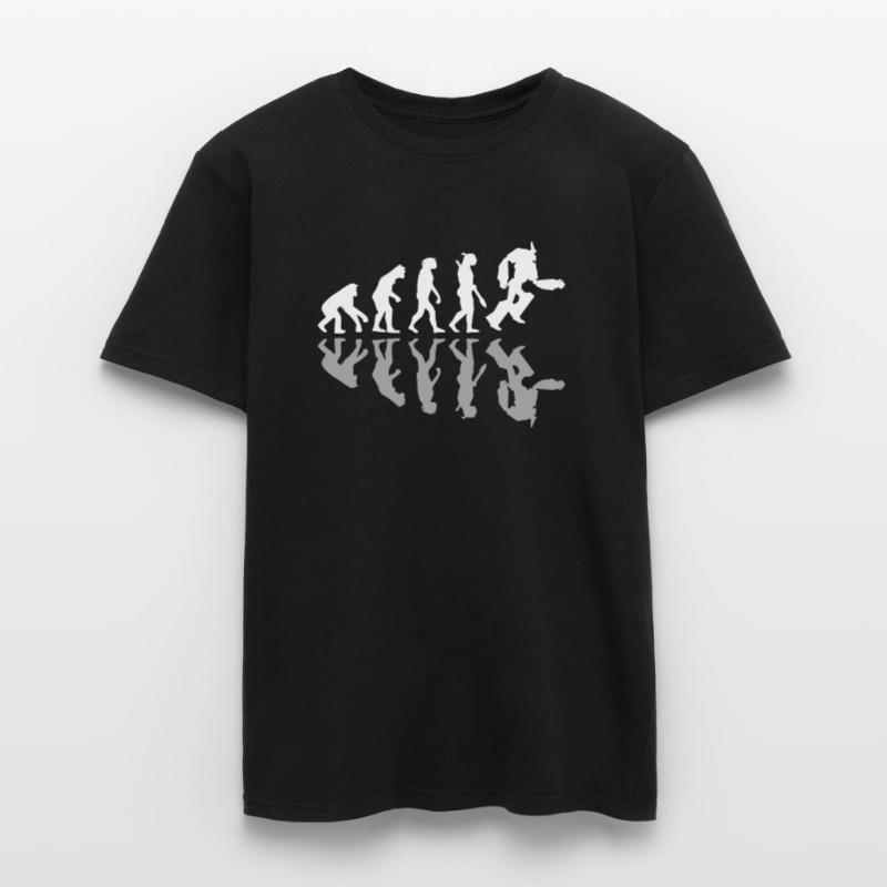 Robotics Human Evolution Robot Lover Engineering Männer T-Shirt