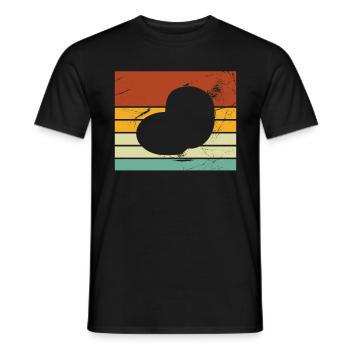 Cadeau de producteur de pommes de terre rétro en purée de pommes de terre - T-shirt homme - noir - Devant - AI Model Male 178 light (178cm)
