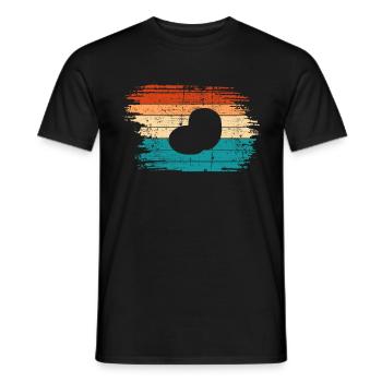 Cadeau de producteur de pommes de terre rétro en purée de pommes de terre - T-shirt homme - noir - Devant - AI Model Male 178 light (178cm)