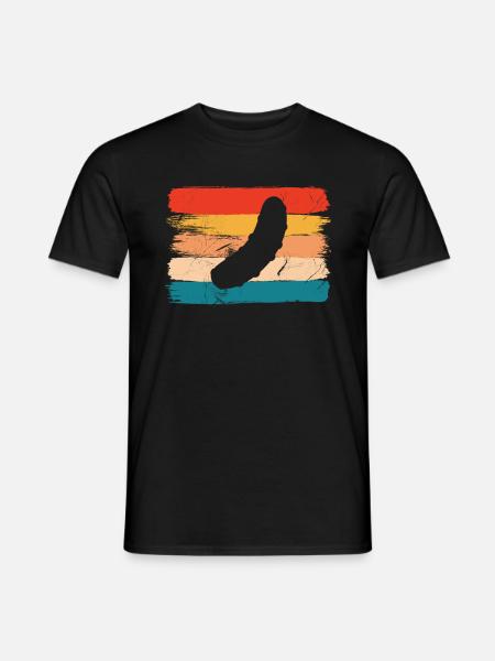 Cucumber Pickle Kukumer Retro Gift - Men's T-Shirt - black
