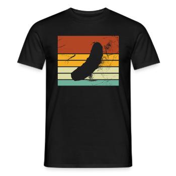 Cornichon au concombre Retro Kukumer Sour Cucumber - T-shirt homme - noir - Devant - AI Model Male 178 light (178cm)