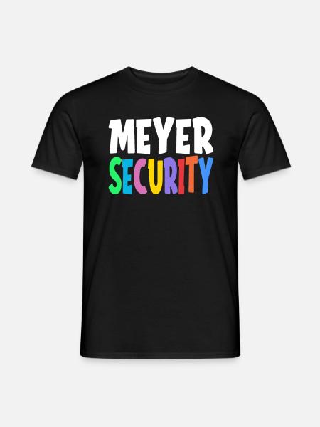 Meyer Safety Family Gift - Men's T-Shirt - black