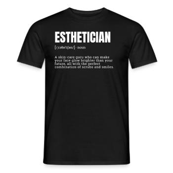 Renforcez votre style avec un t-shirt de citation motivante - T-shirt homme - noir - Devant - AI Model Male 178 light (178cm)