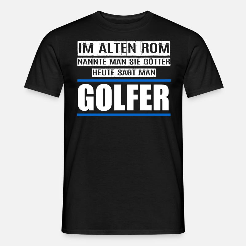 GOLFER - Männer T-Shirt - Schwarz