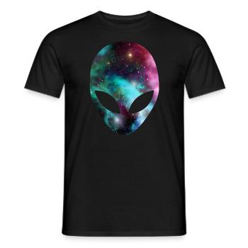Alien - Männer T-Shirt - Schwarz - Vorne - AI Model Male 178 light (178cm)