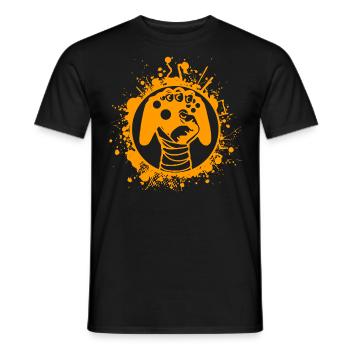 Gamer - Men's T-Shirt - black - Front - AI Model Male 178 light (178cm)