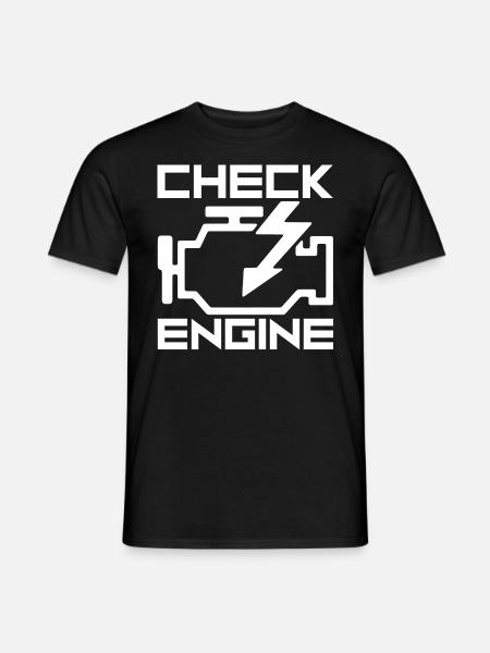 Motor - Männer T-Shirt - Schwarz