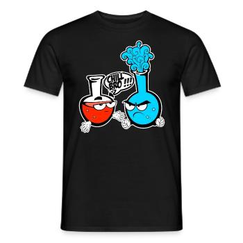 Chimie - T-shirt homme - noir - Devant - AI Model Male 178 light (178cm)