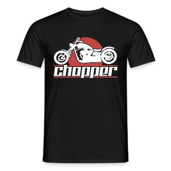 Moto choppers - T-shirt homme - noir - Devant - AI Model Male 178 light (178cm)