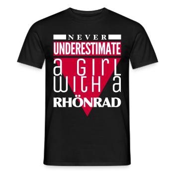 Rhönrad I Athlète I Équipe I Gift I Club - T-shirt homme - noir - Devant - AI Model Male 178 light (178cm)