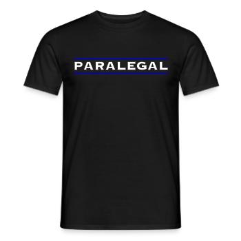 Don de parajuriste - T-shirt homme - noir - Devant - AI Model Male 178 light (178cm)