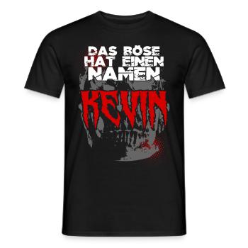 Das böse heisst Kevin - Männer T-Shirt - Schwarz - Vorne - AI Model Male 178 light (178cm)