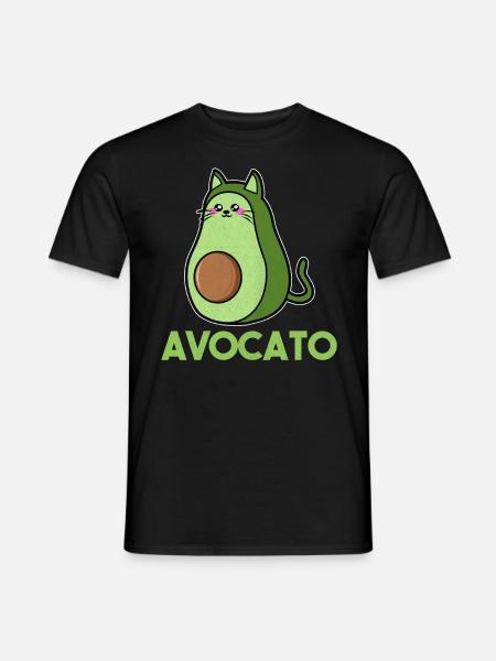 Avocado avocado lover - Men's T-Shirt - black
