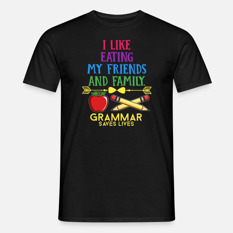 Professeur d'anglais Professeur d'anglais - T-shirt homme - noir
