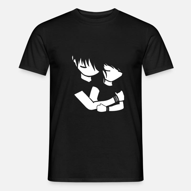 emo - Männer T-Shirt - Schwarz