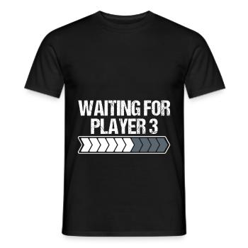 Funny gift expectant mother soon to be born M - Men's T-Shirt - black - Front - AI Model Male 178 light (178cm)
