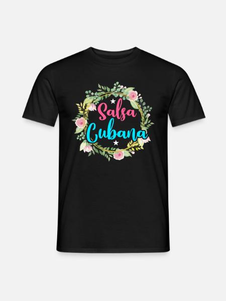 Salsa Cubana Cuba Cuba - T-shirt homme - noir