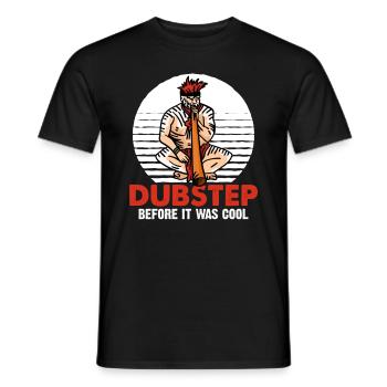 Didgeridoo Dubstep before it was cool - Männer T-Shirt - Schwarz - Vorne - AI Model Male 178 light (178cm)