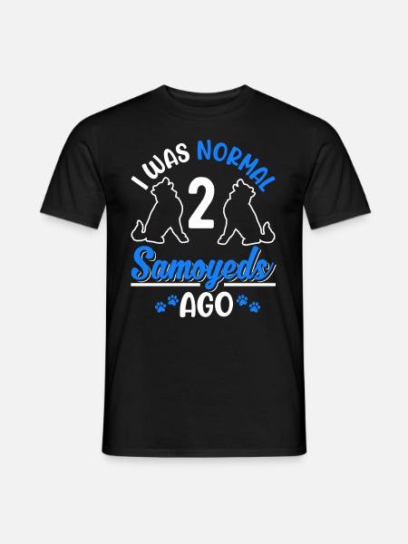 2 Dicton Samoyède - T-shirt homme - noir