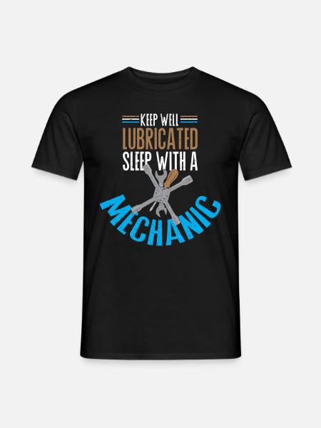 Mechaniker Beruf Kfz-Mechaniker KFZ Lustig Spruch - Mænd T-shirt - sort