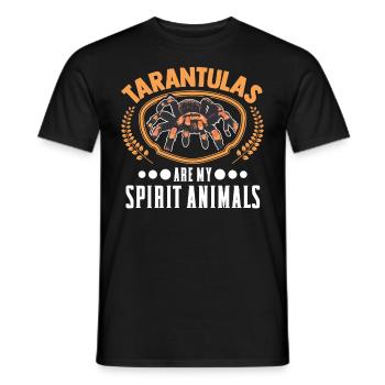 Tarentule Animal Araignée Tarentule - T-shirt homme - noir - Devant - AI Model Male 178 light (178cm)
