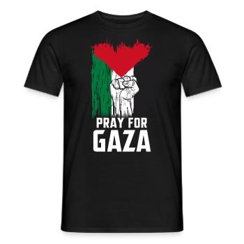 Palestine Tshirt Hommes Enfants Femmes Palestine - T-shirt homme - noir - Devant - AI Model Male 178 light (178cm)
