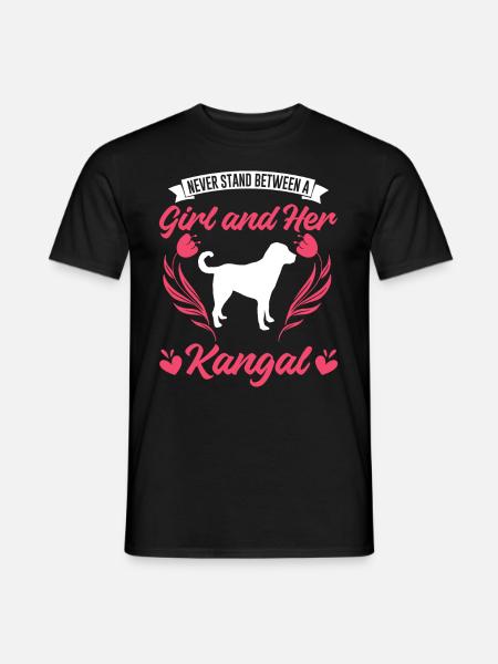 Kangal Mädchen Anatolischer Hirtenhund - Männer T-Shirt - Schwarz