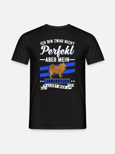 Mittelspitz Besitzer - Männer T-Shirt - Schwarz