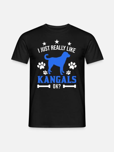 I just really like Kangals Anatolischer Hirtenhund - Männer T-Shirt - Schwarz