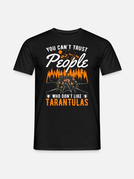 Tarantula Pet Spider Tarantula - Men's T-Shirt - black