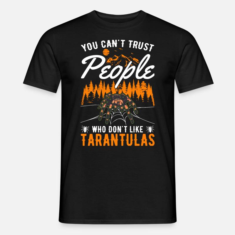 Tarantula Pet Spider Tarantula - Men’s T-shirt - black