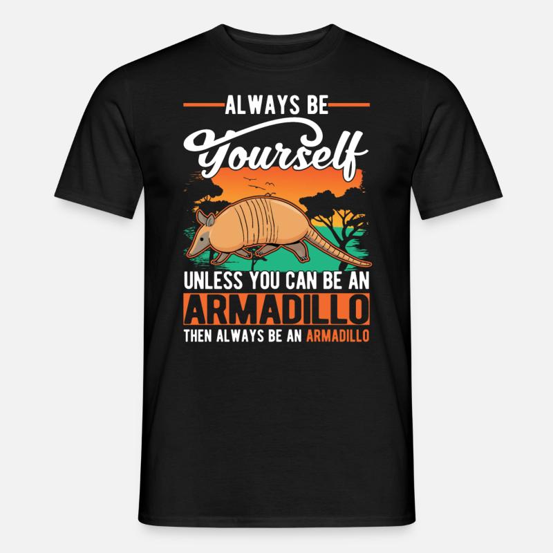 Armadillo Gift Armadillo - Men's T-shirt - black